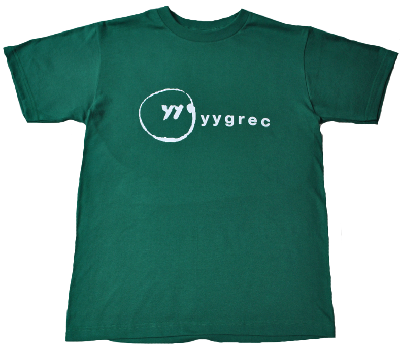 yygrec Logo T-shirts Green